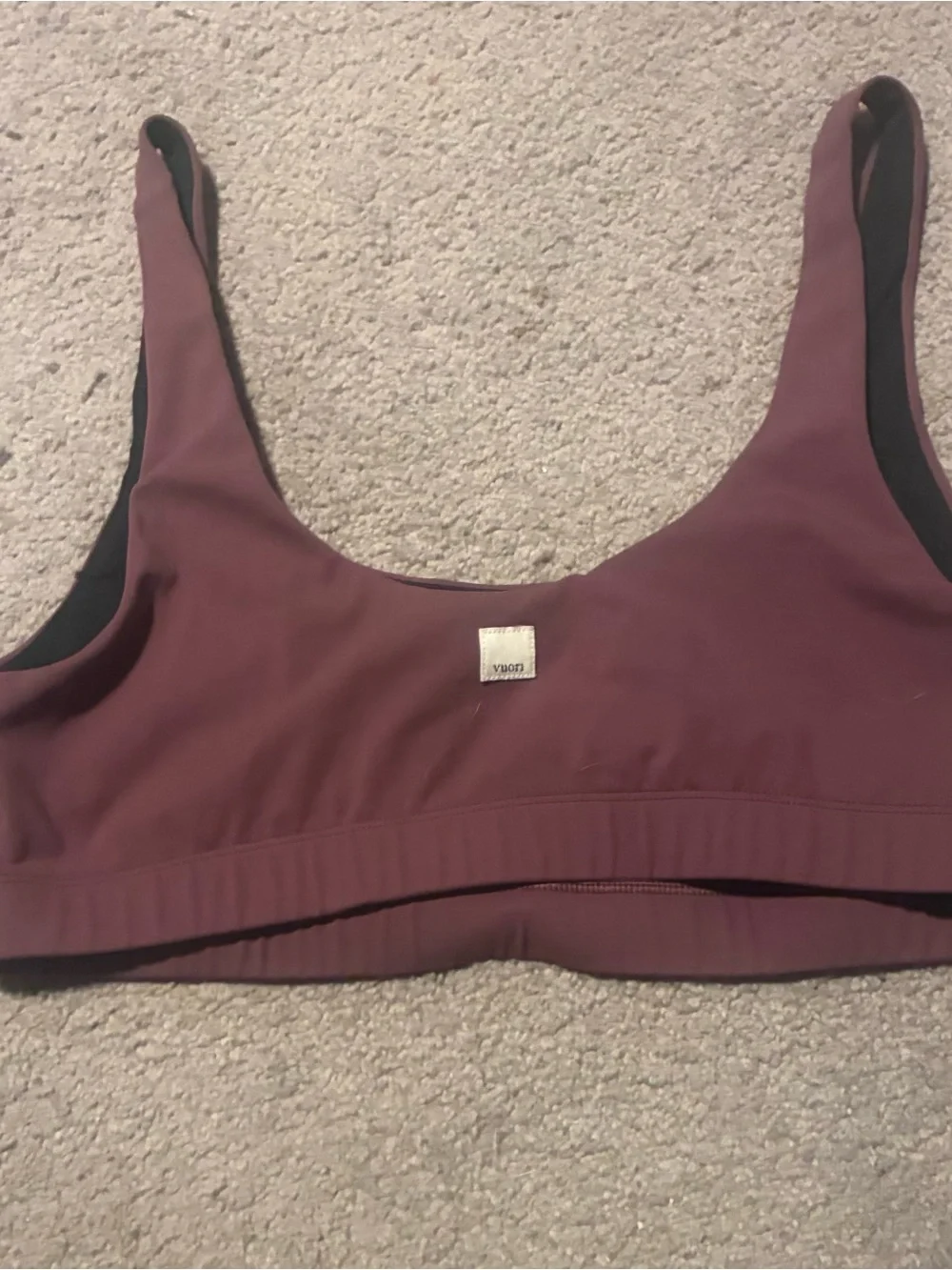 Vuori Sports Bra xl coffee brown
